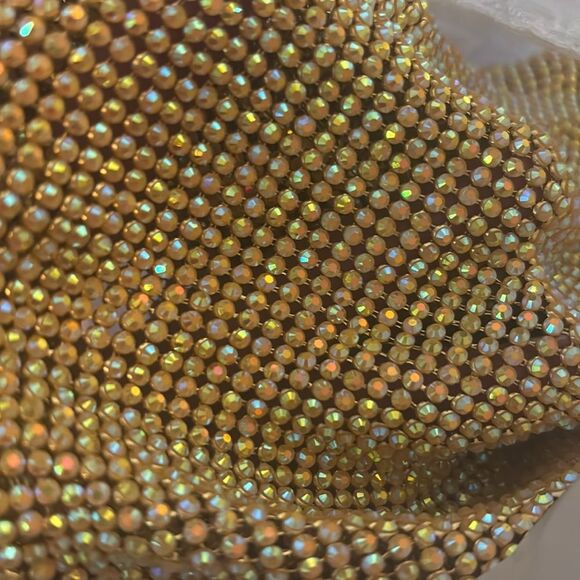 Gold Rhinestone Dress - Picture 5 of 5